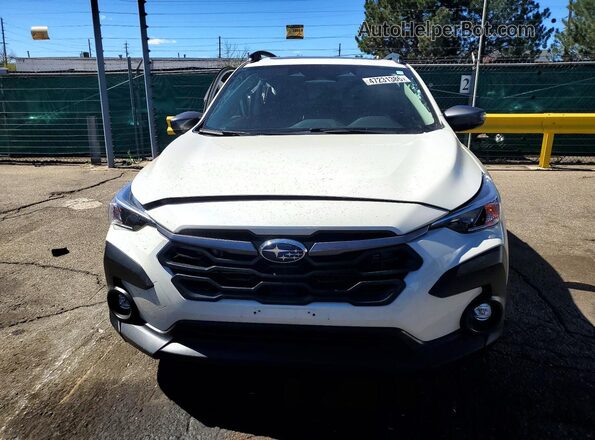 JF2GUADC1R8291461 2024 SUBARU CROSSTREK White Vista frontal