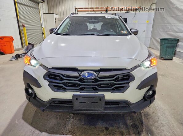JF2GUADC1R8330050 2024 SUBARU CROSSTREK White Widok z przodu