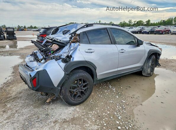 JF2GUADC1R8377000 2024 SUBARU CROSSTREK Silver უკანა მარჯვენა