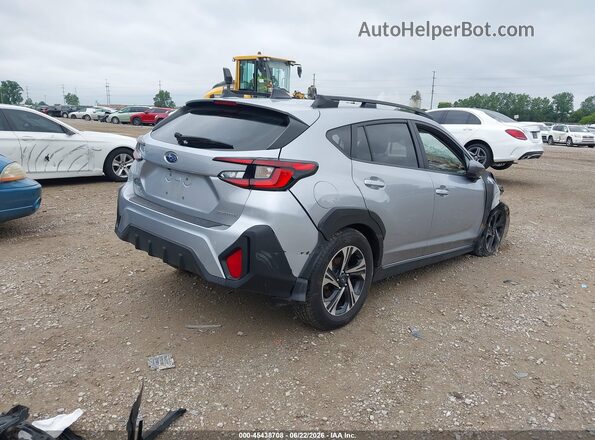 JF2GUADC1R8878257 2024 SUBARU CROSSTREK Серебряный Задняя правая четверть