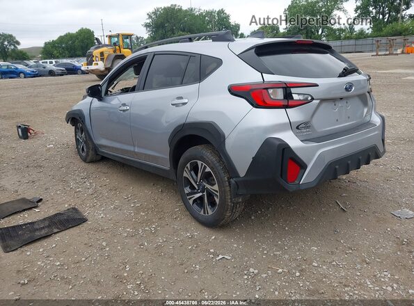 JF2GUADC1R8878257 2024 SUBARU CROSSTREK Серебряный Задняя левая четверть
