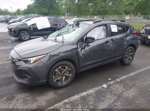 JF2GUADC1RH282128 2024 SUBARU CROSSTREK Gray Vista tres cuartos delantera izquierda