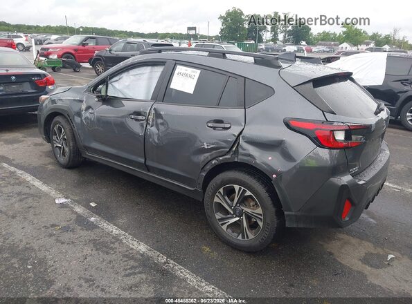 JF2GUADC1RH282128 2024 SUBARU CROSSTREK Gray Trasero izquierdo