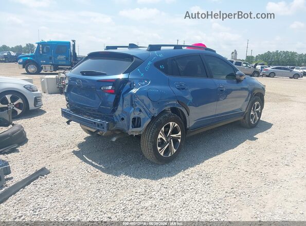 JF2GUADC1RH360830 2024 SUBARU CROSSTREK Blue უკანა მარჯვენა