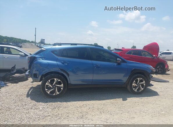 JF2GUADC1RH360830 2024 SUBARU CROSSTREK Blue სალონის 360-გრადუსიანი ხედი