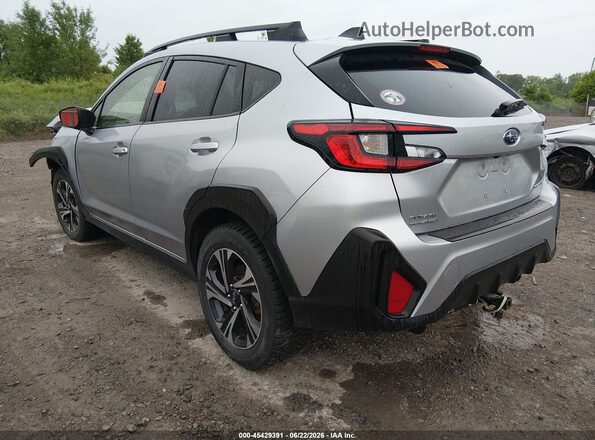 JF2GUADC2R8244391 2024 SUBARU CROSSTREK Серебряный Задняя левая четверть