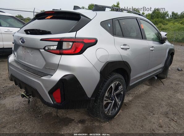 JF2GUADC2R8244391 2024 SUBARU CROSSTREK Серебряный Задняя правая четверть