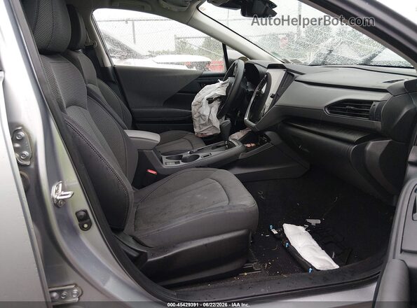JF2GUADC2R8244391 2024 SUBARU CROSSTREK Серебряный Вид салона спереди