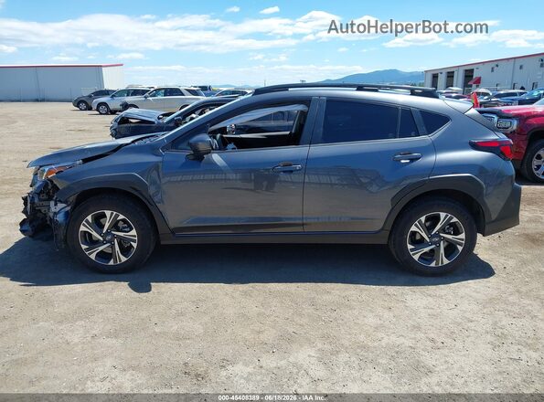 JF2GUADC2RH328873 2024 SUBARU CROSSTREK Black სალონის 360-გრადუსიანი ხედი
