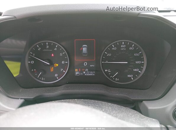 JF2GUADC2RH361968 2024 SUBARU CROSSTREK Gray უკანა სავარძლების ხედი
