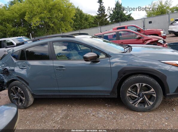 JF2GUADC2RH361968 2024 SUBARU CROSSTREK Gray უკანა სალონის ხედი
