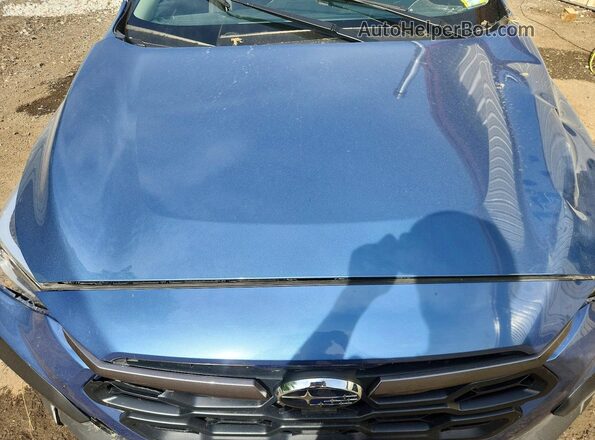 JF2GUADC2RH369522 2024 SUBARU CROSSTREK Blue Vista del compartimento del motor