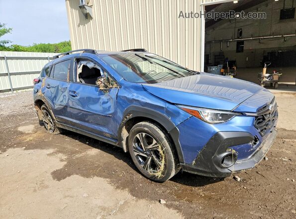 JF2GUADC2RH369522 2024 SUBARU CROSSTREK Blue Delantero derecho