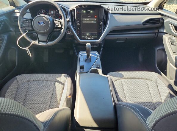 JF2GUADC3R8213151 2024 SUBARU CROSSTREK Gray Առջևի վահանակի տեսք