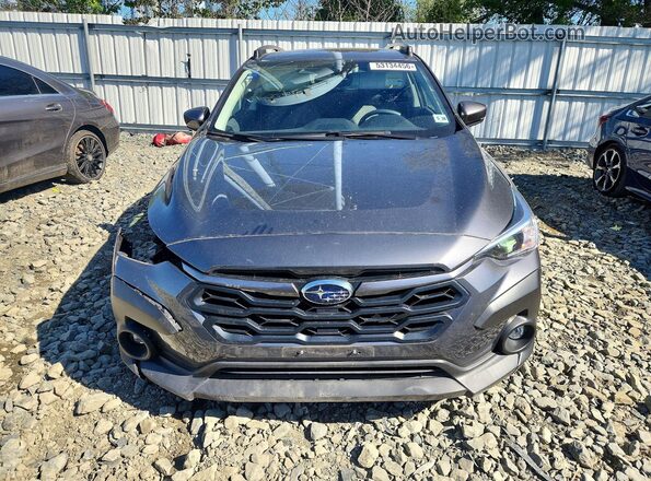 JF2GUADC3R8213151 2024 SUBARU CROSSTREK Gray Դիմացի տեսք