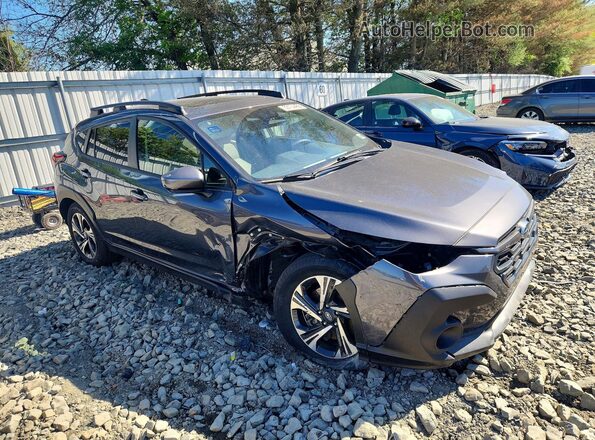 JF2GUADC3R8213151 2024 SUBARU CROSSTREK Gray Առջևի աջ