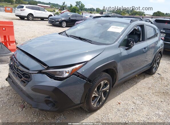 JF2GUADC3R8881046 2024 SUBARU CROSSTREK Blue Vista tres cuartos delantera izquierda