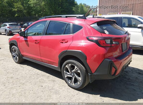 JF2GUADC4R8317034 2024 SUBARU CROSSTREK Red Rear left