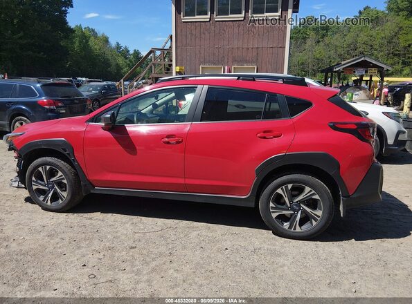 JF2GUADC4R8317034 2024 SUBARU CROSSTREK Red 360 interior view