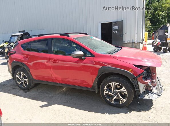 JF2GUADC4R8317034 2024 SUBARU CROSSTREK Red Rear interior view