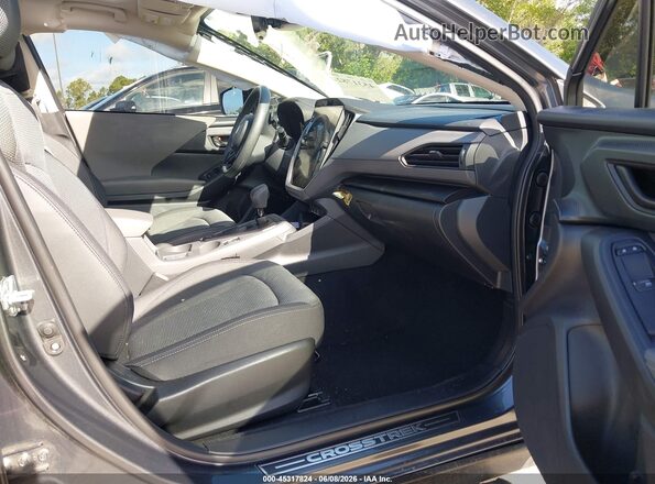 JF2GUADC4R8878947 2024 SUBARU CROSSTREK Gray Vista interior delantera