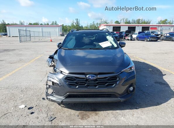 JF2GUADC4R8878947 2024 SUBARU CROSSTREK Gray Vista del salpicadero