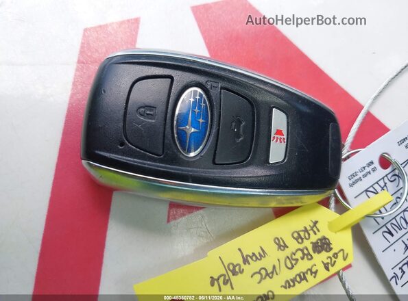JF2GUADC4RH326591 2024 SUBARU CROSSTREK Dark Blue Vista del salpicadero