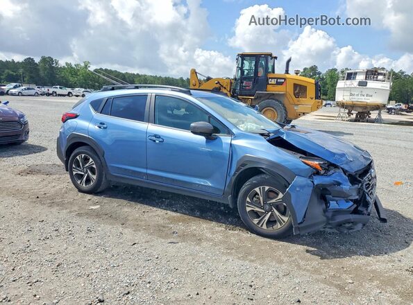 JF2GUADC4RH861582 2024 SUBARU CROSSTREK Blue წინა მარჯვენა
