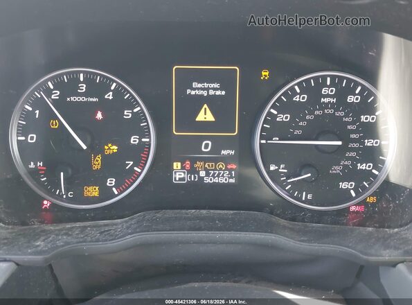 JF2GUADC5R8230453 2024 SUBARU CROSSTREK White Հետևի նստատեղերի տեսք
