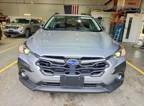 JF2GUADC5R8252050 2024 SUBARU CROSSTREK Silver Դիմացի տեսք
