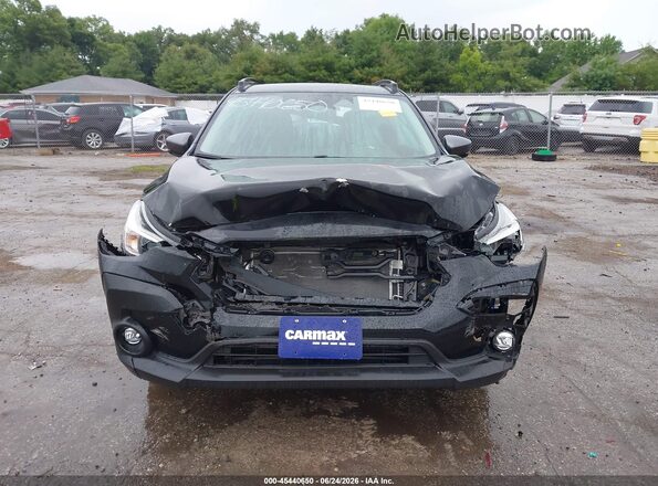 JF2GUADC5RH873529 2024 SUBARU CROSSTREK Black Widok wnętrza z tyłu