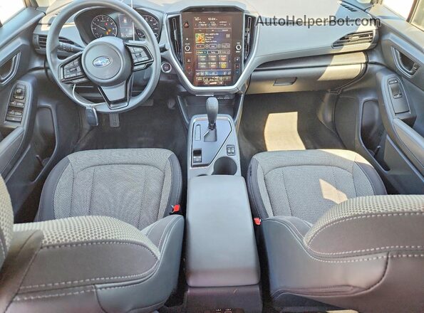 JF2GUADC6R8299412 2024 SUBARU CROSSTREK Blue Вид панелі приладів