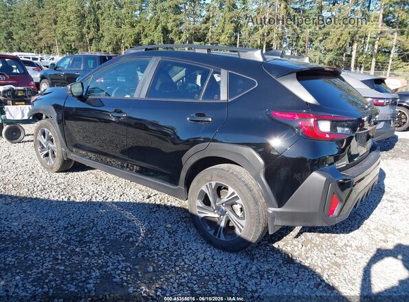 JF2GUADC6RH253918 2024 SUBARU CROSSTREK Black უკანა მარცხენა