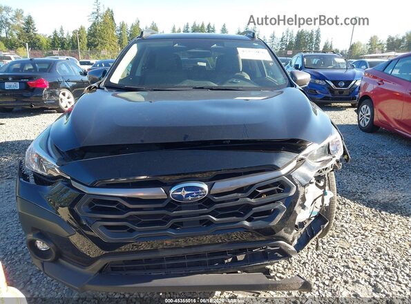 JF2GUADC6RH253918 2024 SUBARU CROSSTREK Black უკანა სალონის ხედი