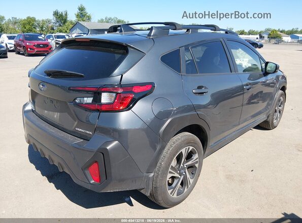 JF2GUADC6RH374870 2024 SUBARU CROSSTREK Gray Rear right