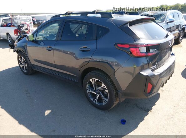 JF2GUADC6RH374870 2024 SUBARU CROSSTREK Gray Rear left
