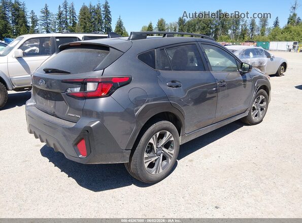 JF2GUADC7R8309221 2024 SUBARU CROSSTREK Gray Հետևի աջ