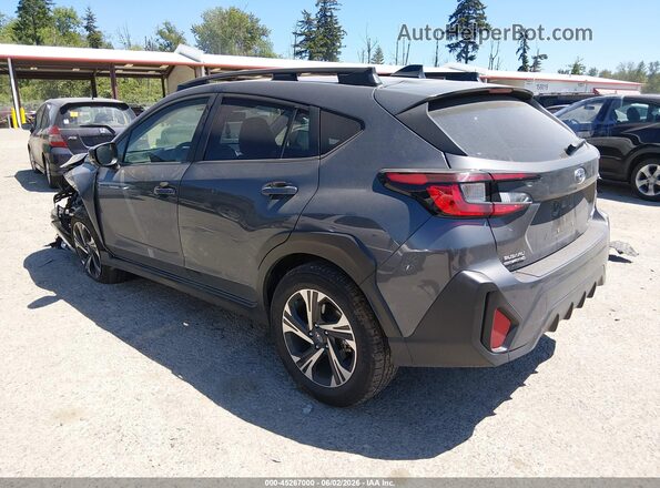 JF2GUADC7R8309221 2024 SUBARU CROSSTREK Gray Հետևի ձախ
