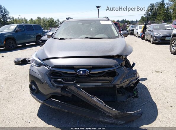 JF2GUADC7R8309221 2024 SUBARU CROSSTREK Gray Սարքավորումների վահանակի տեսք