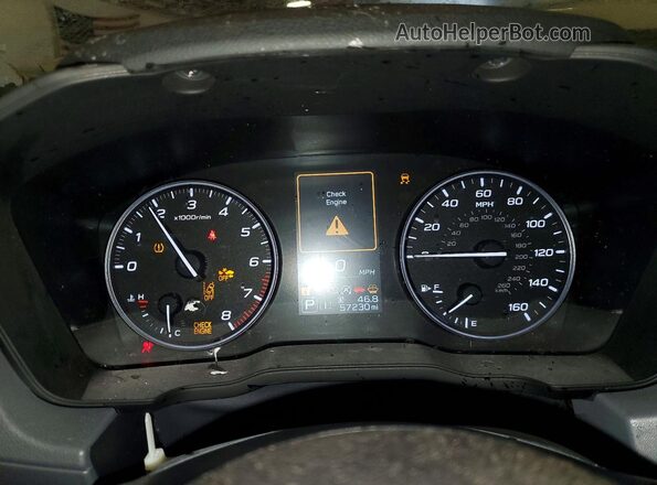 JF2GUADC7R8327847 2024 SUBARU CROSSTREK White Instrument cluster view