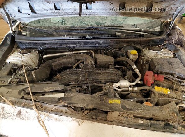 JF2GUADC7R8327847 2024 SUBARU CROSSTREK White Engine compartment view