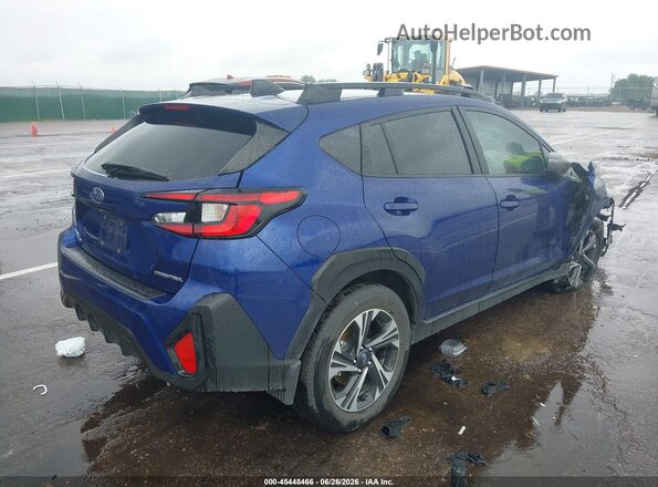 JF2GUADC7R8364378 2024 SUBARU CROSSTREK Blue Trasero derecho