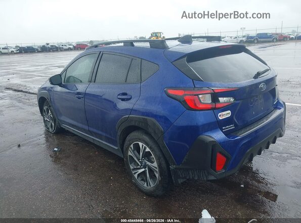 JF2GUADC7R8364378 2024 SUBARU CROSSTREK Blue Trasero izquierdo