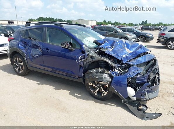 JF2GUADC7R8897086 2024 SUBARU CROSSTREK Blue Vista frontal
