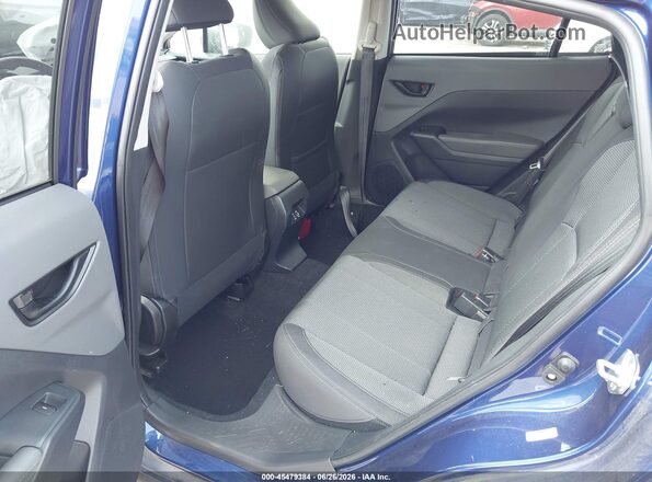 JF2GUADC7R8897086 2024 SUBARU CROSSTREK Blue Vista de la etiqueta del VIN