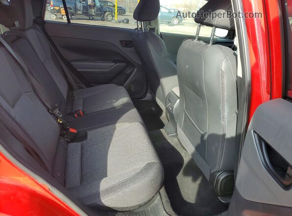 JF2GUADC7RH394352 2024 SUBARU CROSSTREK Red Rear interior view