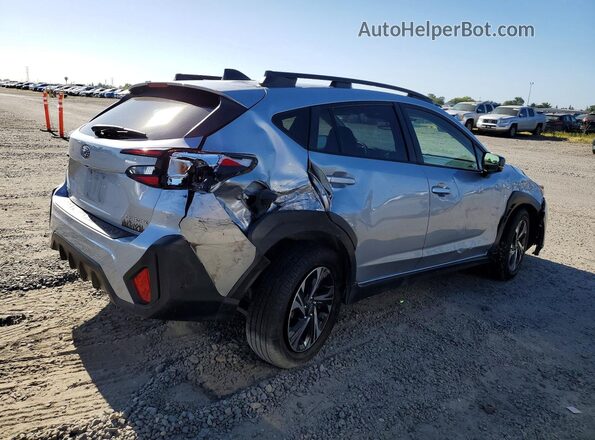 JF2GUADC8R8278397 2024 SUBARU CROSSTREK Silver Tył prawy