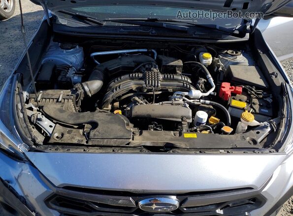 JF2GUADC8R8278397 2024 SUBARU CROSSTREK Silver Widok komory silnika