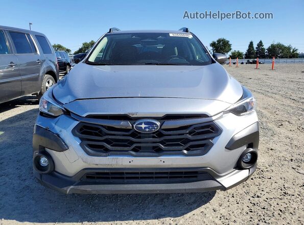 JF2GUADC8R8278397 2024 SUBARU CROSSTREK Silver Widok z przodu