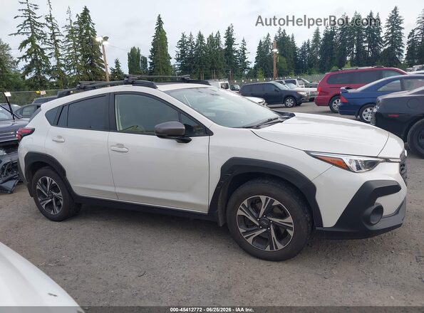JF2GUADC8R8914624 2024 SUBARU CROSSTREK White Rear interior view